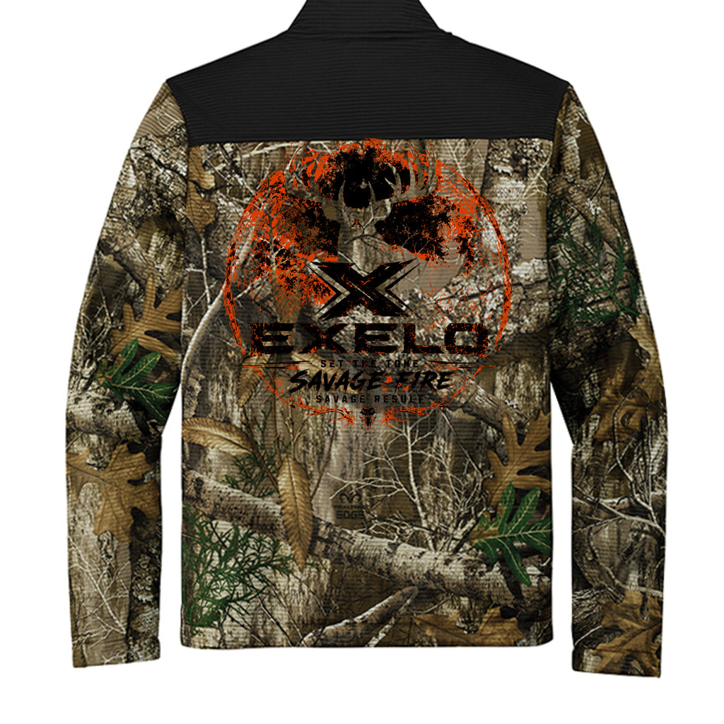 Deep Black/ Realtree Edge - RU601 - BACK