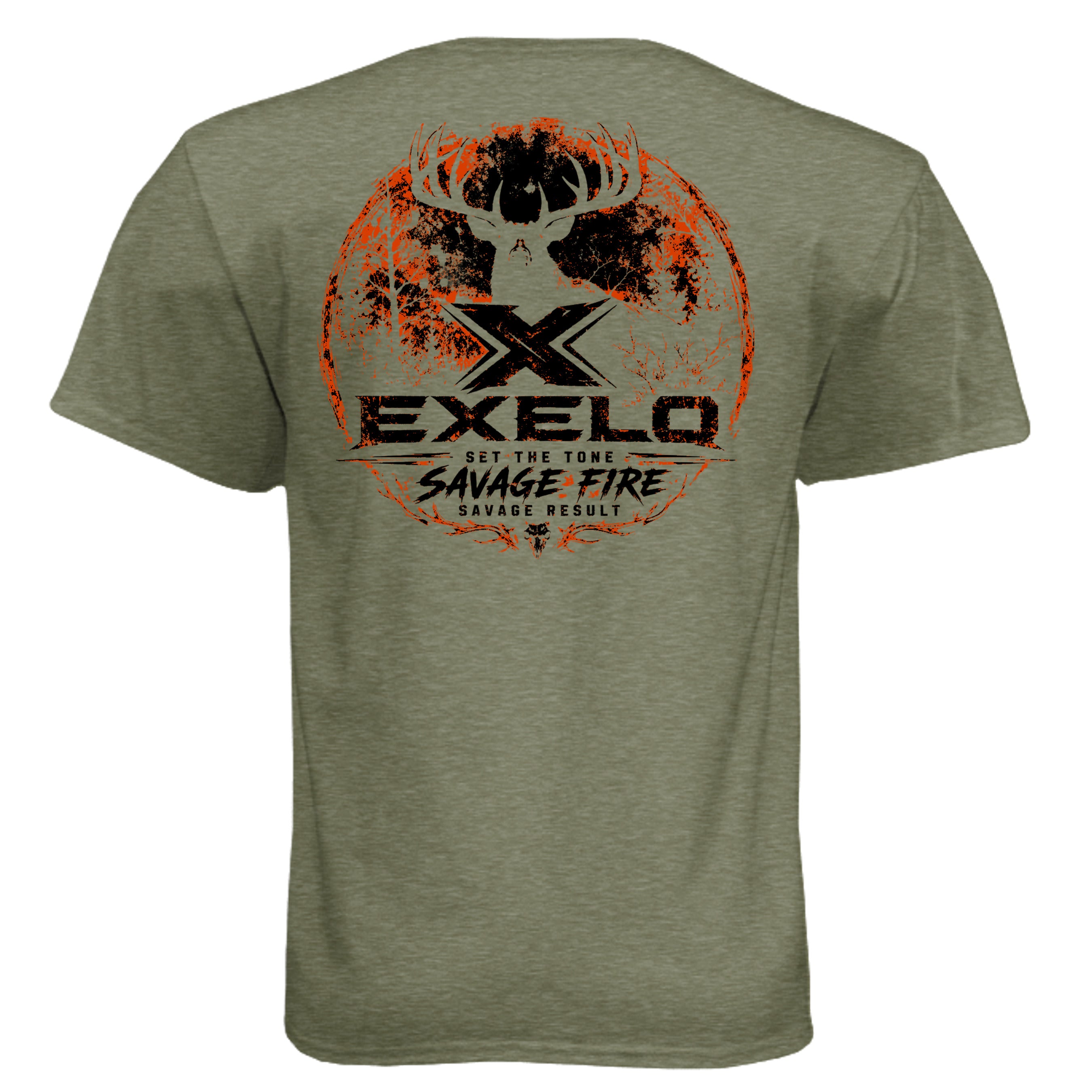 MILITARY GREEN - 6010 - BACK